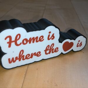 3D Schriftzug, personalisierbar